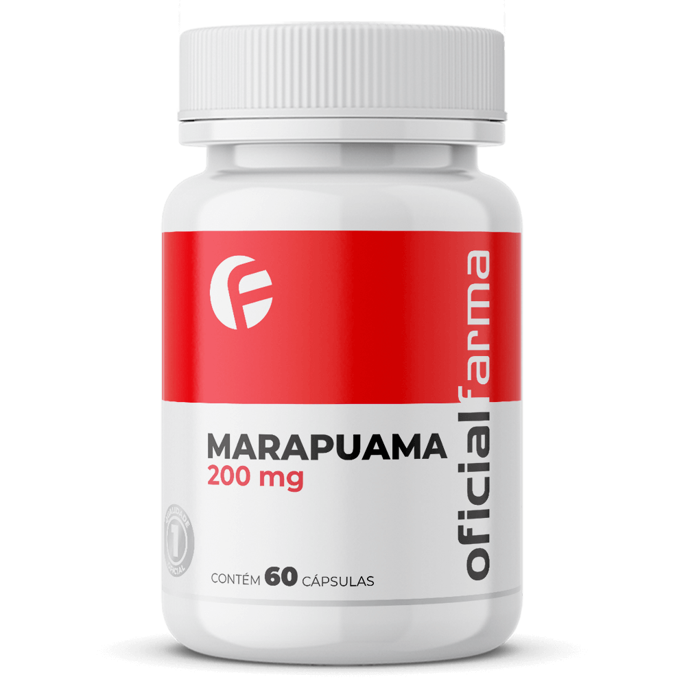 Marapuama 200mg 60 C&aacute;psulas