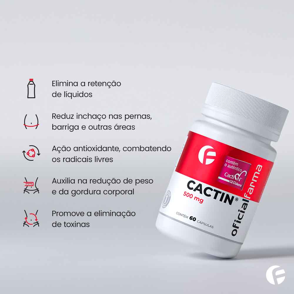 Cactin 500mg 60 C&aacute;psulas