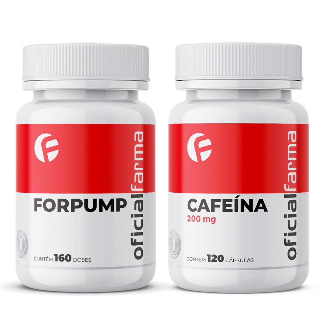 Cafe&iacute;na 200mg + Forpump