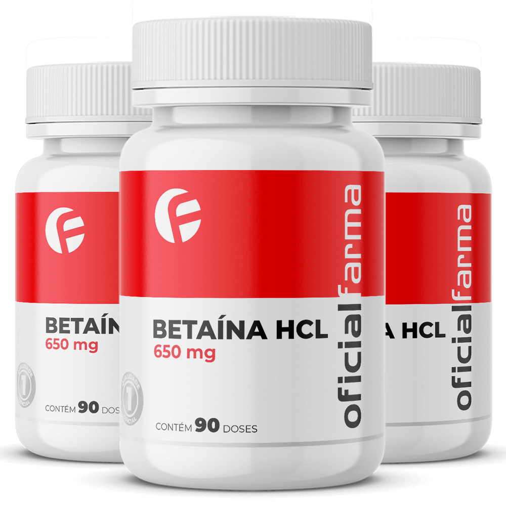 3 Beta&iacute;na HCL 650mg 90 Doses