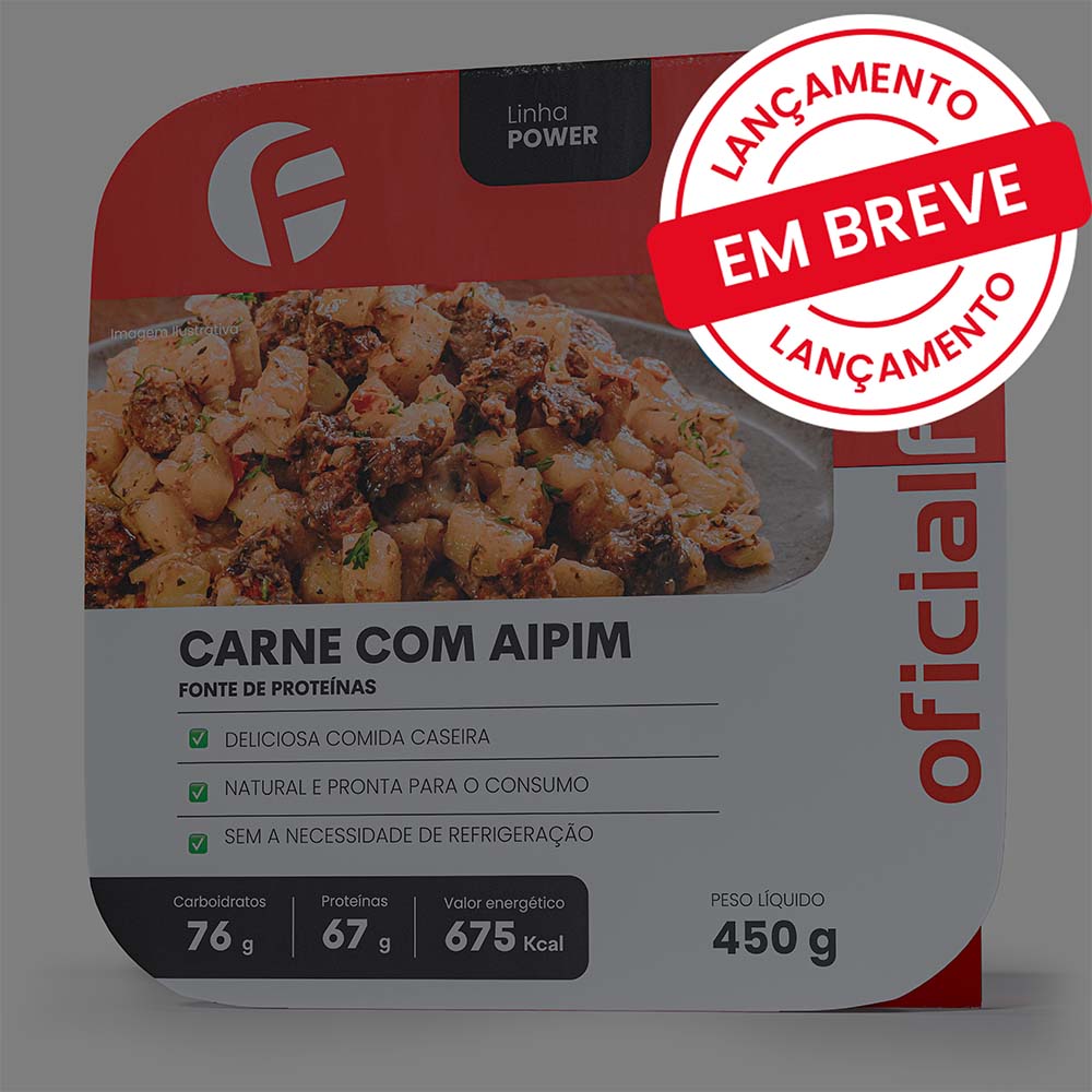 Carne com Aipim