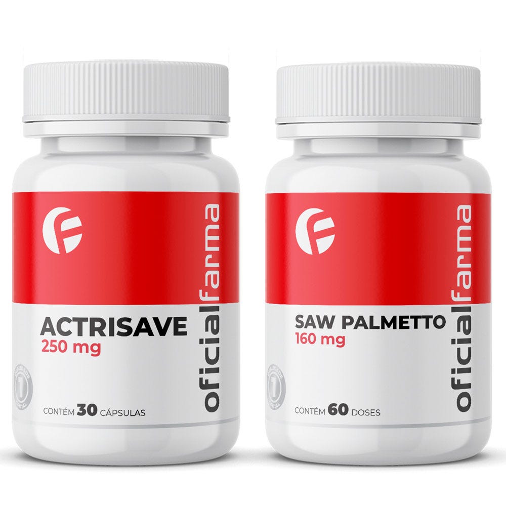 Sa&uacute;de Capilar - Actrisave&trade; (Finasterida Like) + Saw Palmetto 