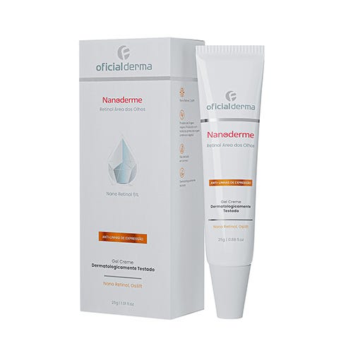 Nanoderme Retinol + Osilift Área dos Olhos 25g
