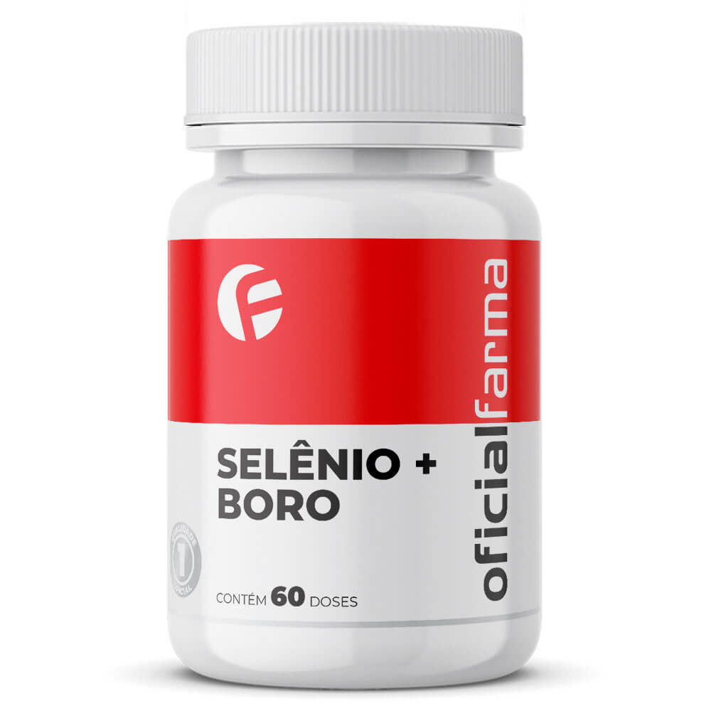 Sel&ecirc;nio + Boro 60 Doses