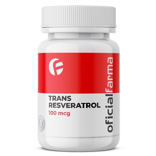 Trans Resveratrol 100mg 30 C&aacute;psulas